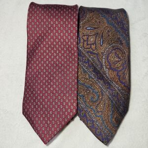 Liberty Of London Silk Ties Lot Of 2